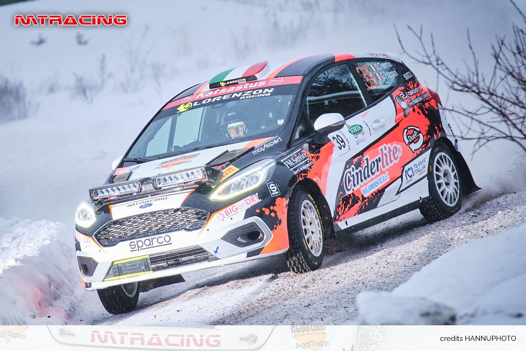 Trentin fa rotta verso l'Arctic Lapland Rally