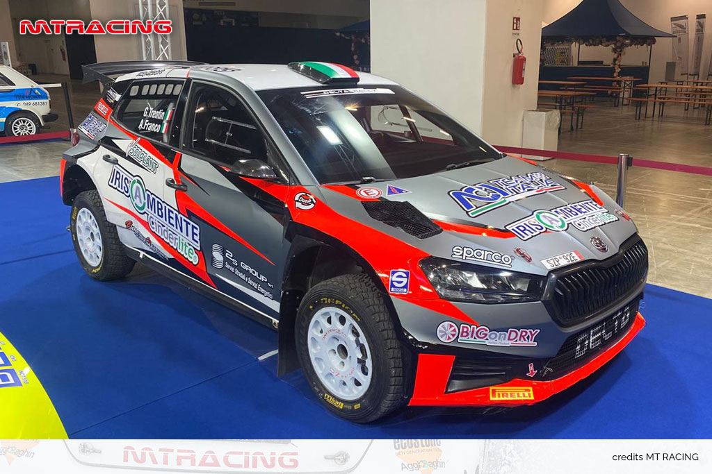 Due Castelli, Trentin Jr. debutta sulla Fabia RS