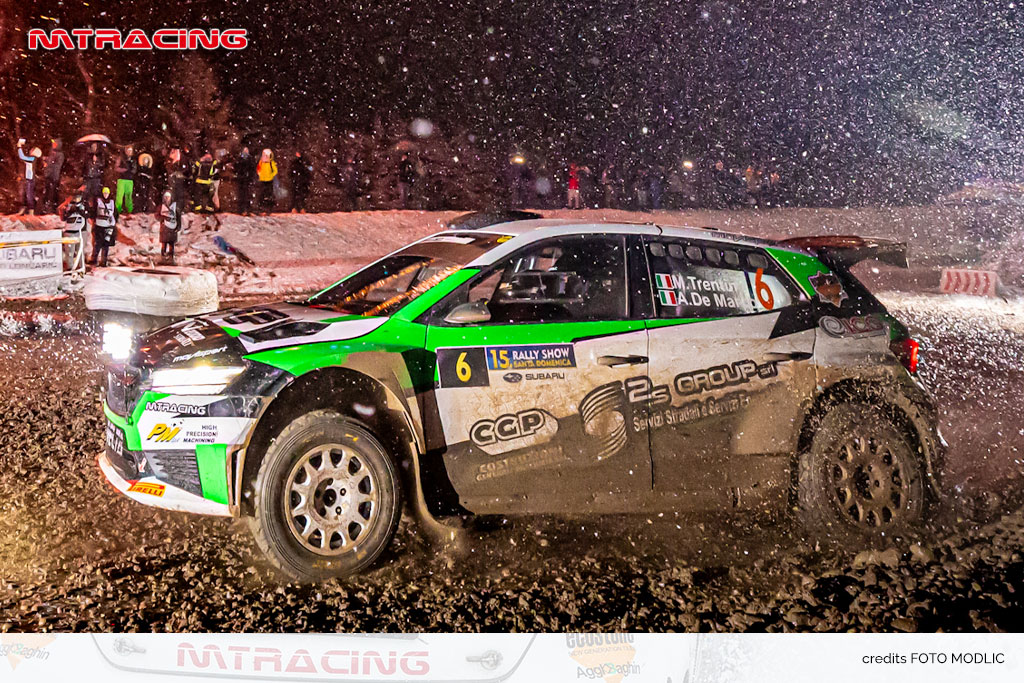 Santa Domenica, Trentin Jr. secondo per un soffio